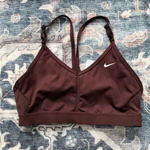 Nike Women's Chocolate Sports Bra